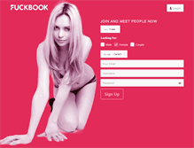 Tablet Screenshot of fuckbook.com